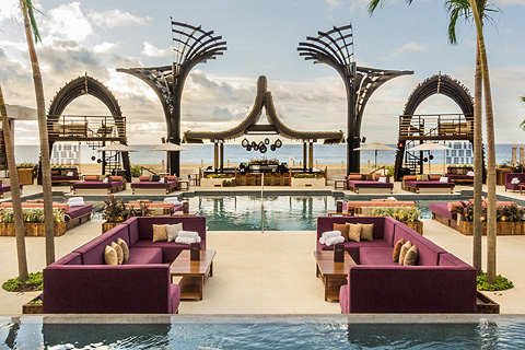 The resort includes four new venues - Omnia Dayclub and three restaurants