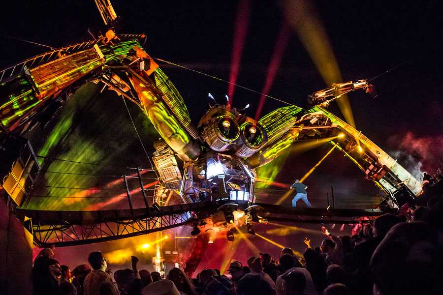 The festival celebrated the 10th anniversary of the birth of the Arcadia concept (photo: Luke Taylor)
