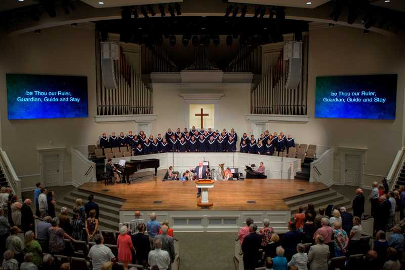 First Baptist Church in Thomasville has grown to serve a larger more diverse congregation