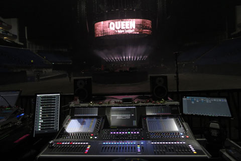 At the heart of all things audio is a pair of DiGiCo consoles