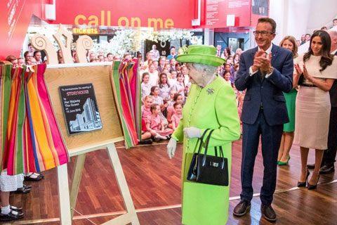 HM The Queen officially opened Chester’s Storyhouse theatre