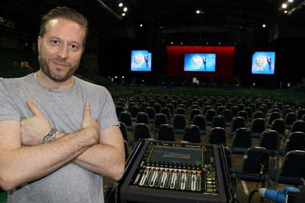 Steve Carr, Michael McIntyre’s FOH engineer