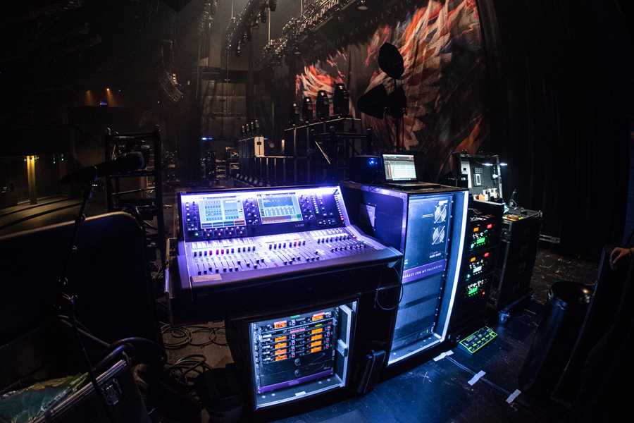 Two dLive S Class systems are touring with Bullet For My Valentine