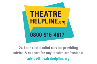 Theatre Helpline will initially run as a pilot for one year