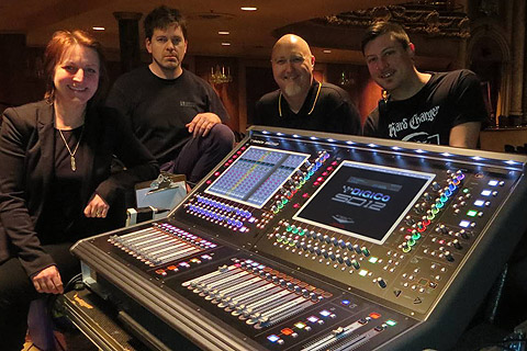 The theatre has recently taken delivery of two DiGiCo SD12 consoles