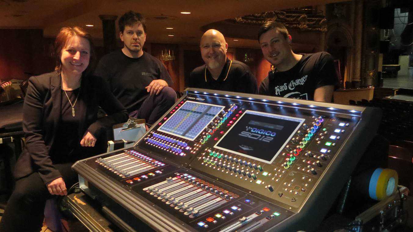 The theatre has recently taken delivery of two DiGiCo SD12 consoles