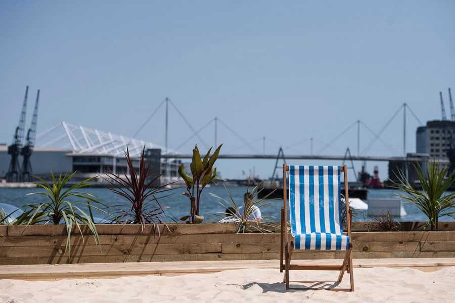 London’s largest urban beach opens today