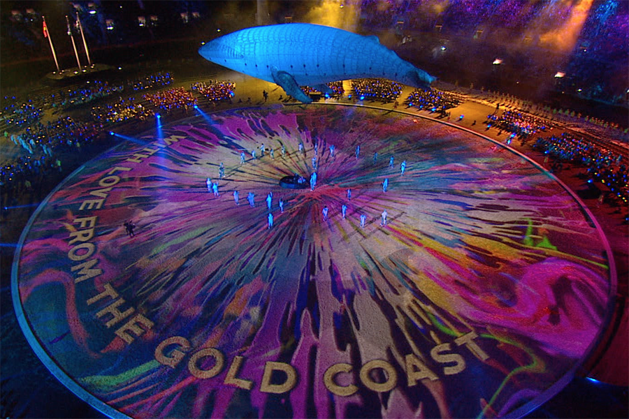 The opening ceremony of the Gold Coast 2018 Commonwealth Games