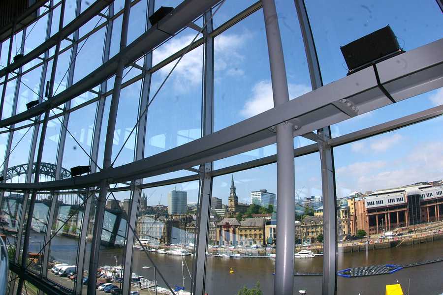 RCF’s active HDL6-A line arrays at the Sage Gateshead