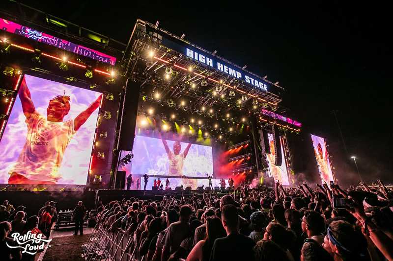 Miami’s fourth-annual Rolling Loud drew a sold-out crowd of 70,000 enthusiastic fans