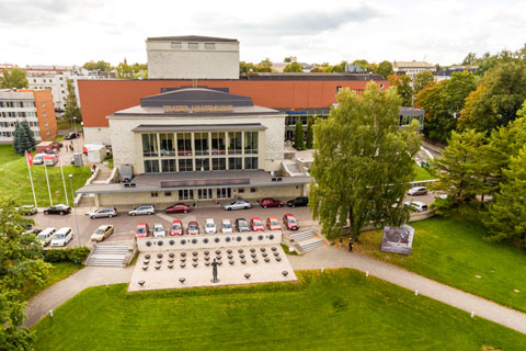 Theater Vanemuine in Tartu is Estonia’s oldest theatre