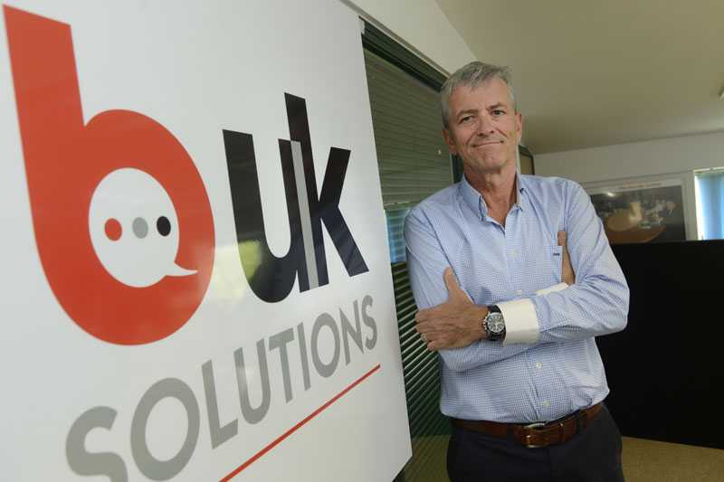 Simon Sainsbury, MD of the newly rebranded BUK Solutions