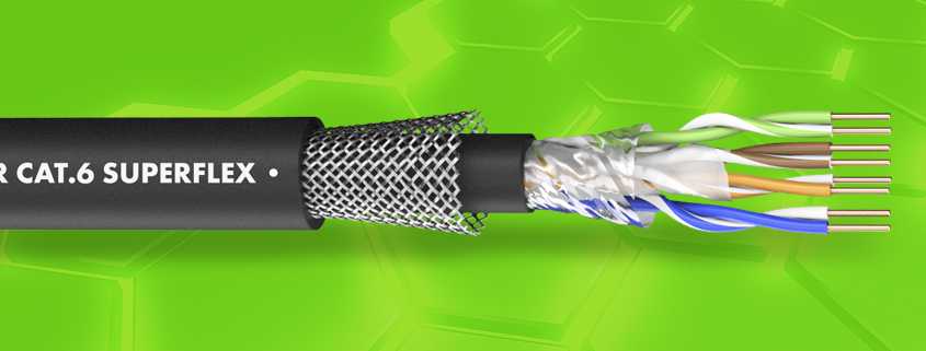 A high-performance cable for mobile outdoor signal transmission