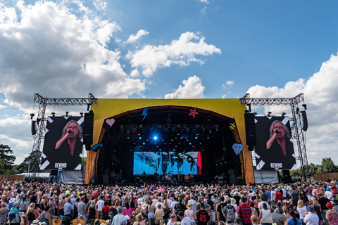 The Main Stage at Rewind North (photo: Steve Sroka)