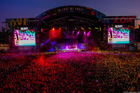 Nekfeu toured across France this past summer (photo: Nicolas Galloux)