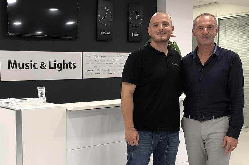 Music & Lights products will be available through Show Technology