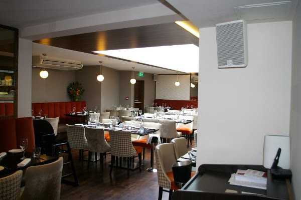 Buckle and Vaughan is a spacious bar / dining space that is all about atmosphere