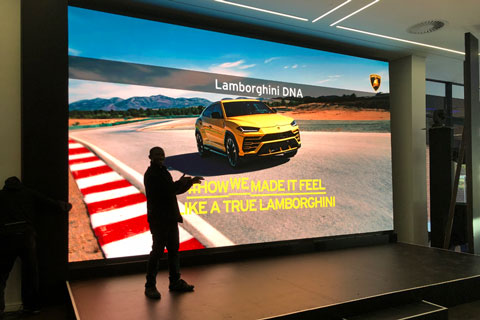 The Lamborghini Urus launch