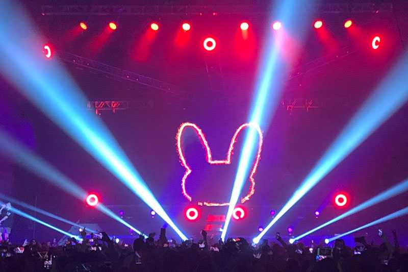 Lighting designer Krizia Velez has been working with Bad Bunny for the past year