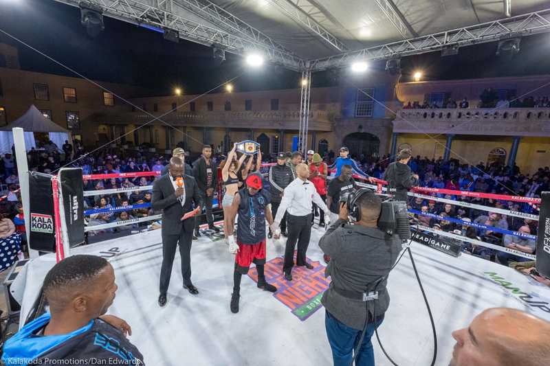 Kings of the Castle is a popular African boxing broadcast event