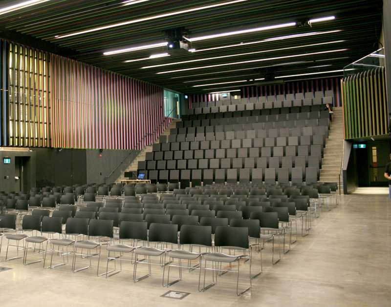 The newly constructed Principal Hall is designed to serve as a multi-dimensional public platform