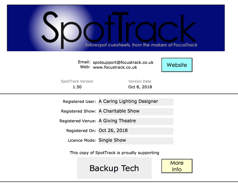 SpotTrack allows lighting practitioners to give a little back while working on their latest show