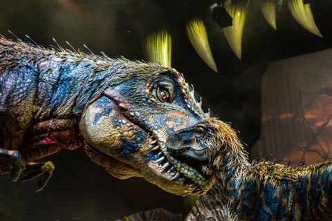 Walking with Dinosaurs - The Arena Spectacular is a $20m production (photo: Patrick Murphy)