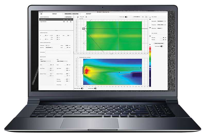 The Bose Array Tool offers an intuitive workflow