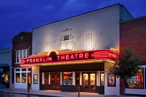 The theatre is a leading music and event venue in the Nashville suburb of Franklin