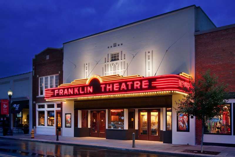 The theatre is a leading music and event venue in the Nashville suburb of Franklin