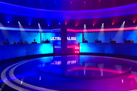 The Polsat studio is the first broadcast-owned e-sports studio in the country