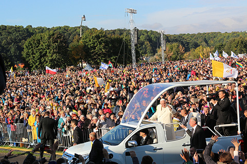 Pope Francis’ Baltic tour covered Lithuania, Latvia and Estonia
