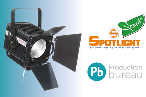 Production Bureau has invested in 20 Spotlight FresneLED 200 luminaires