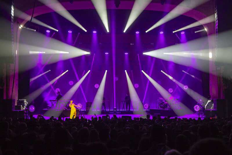 Technical production specialist HSL supplied lighting equipment and crew for her UK and European tour (photo: Lindsay Cave)