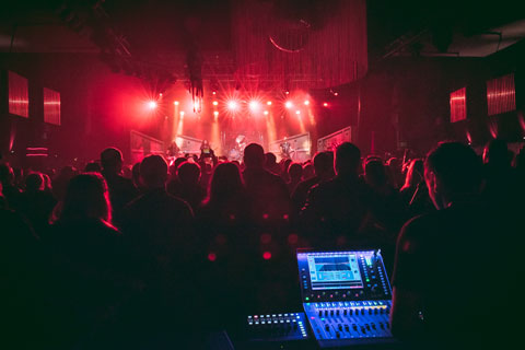 For the current tour the band are using an Allen & Heath dLive system for the first time