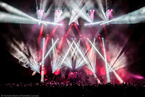 The versatile lighting rig was supplied by JR Lighting Design (photo: Victoria Hionis)