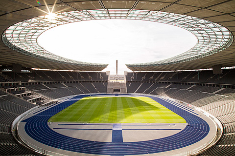The historic Berlin Olympiastadion