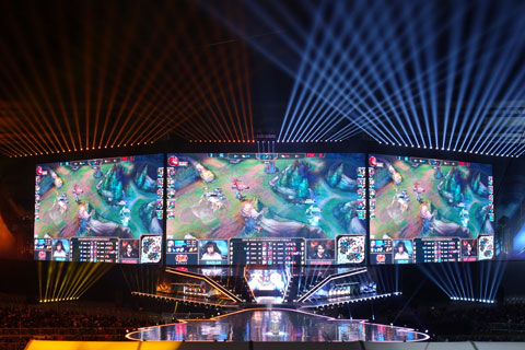 The Riot Games’ League Of Legends World Championships final (photo: Jo Xie)