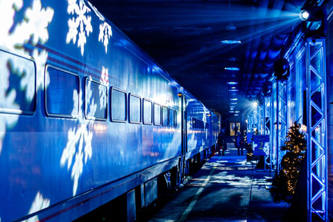 The Polar Express Train Ride - a live Broadway-style show aboard a real Amtrak train