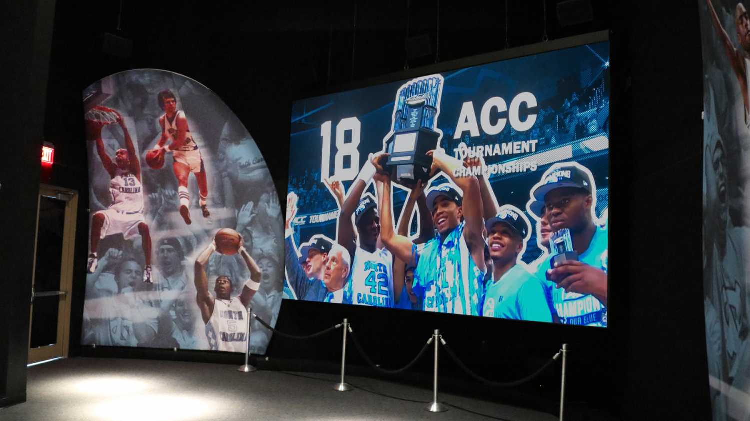 he Carolina Basketball Museum reopened its doors for the start of the 2017-18 season