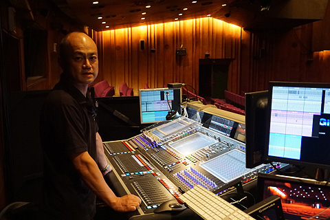The theatre’s audio system now includes DiGiCo SD7T and SD10T consoles