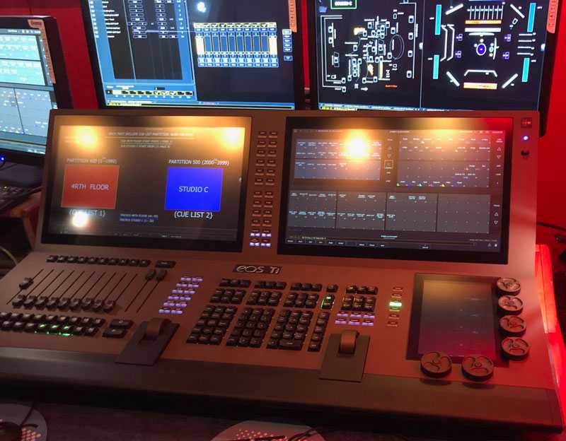 Al Arabiya has upgraded to ETC’s flagship lighting control desk Eos Ti