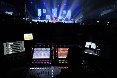 DiGiCo's SD12 at work for Anne-Marie's tour