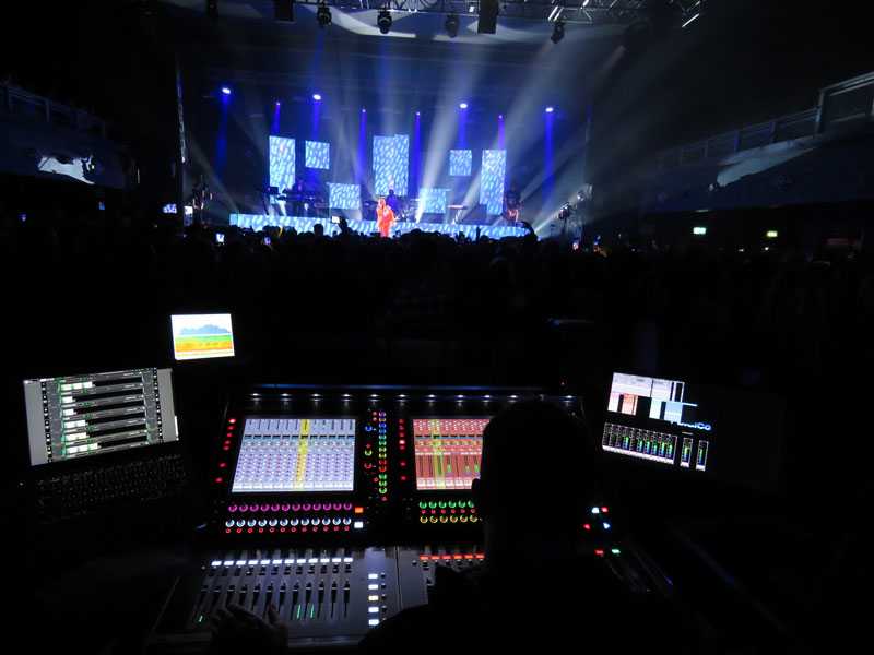 DiGiCo's SD12 at work for Anne-Marie's tour