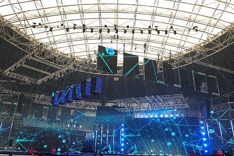 The Sky Dome is one of Korea’s largest indoor venues