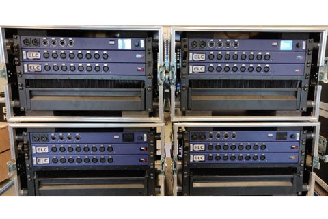 ELC Lighting GBX Distribution system racks