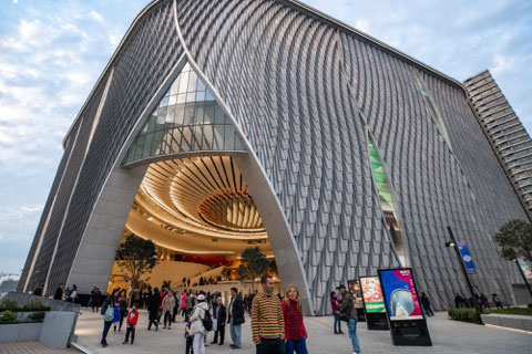 The Xiqu Centre is dedicated to the performance of Chinese Opera (Xiqu)