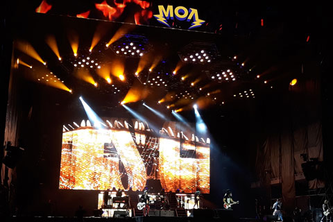 Guns N’ Roses roared through an intense set