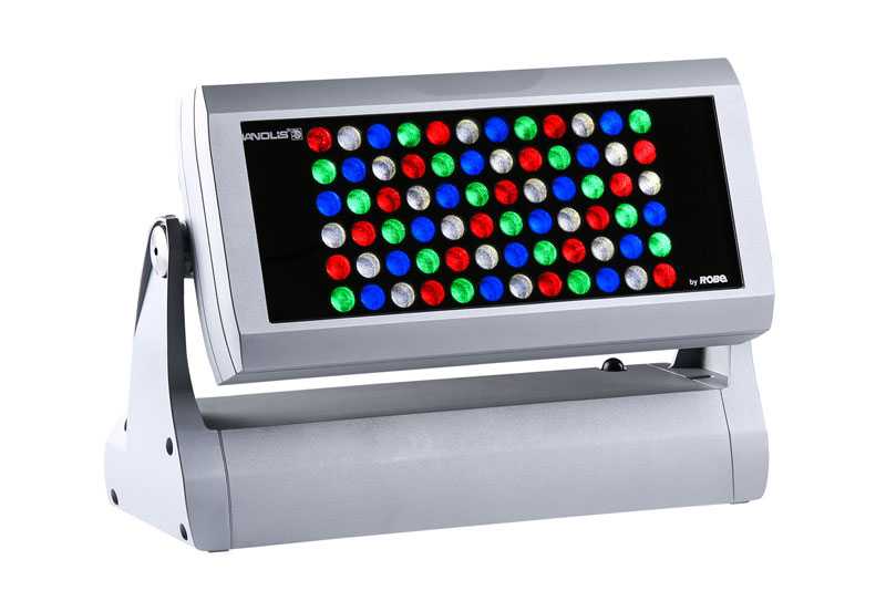 The new Divine 72 narrow beam LED wash fixture from Anolis and Robe T1 Profile