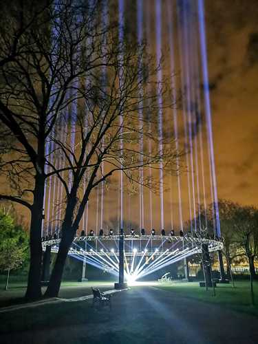 Nest - an immersive lighting, sound and sensory installation experience (photo: Matthew Button, Buttonlight)